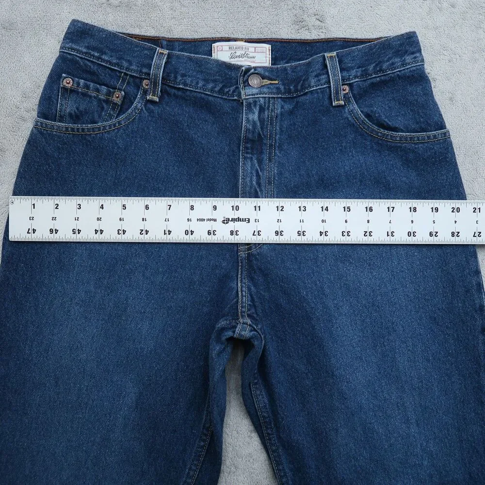 Levi's Signature Jeans Women's 14 Short Blue High-Rise Relaxed Fit 28
